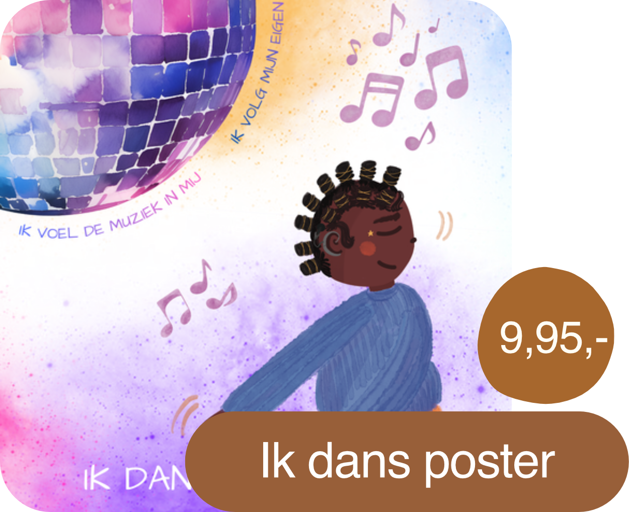 ik dans poster