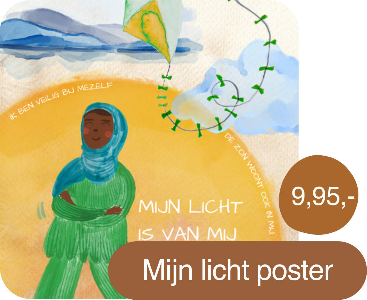 mijn licht poster