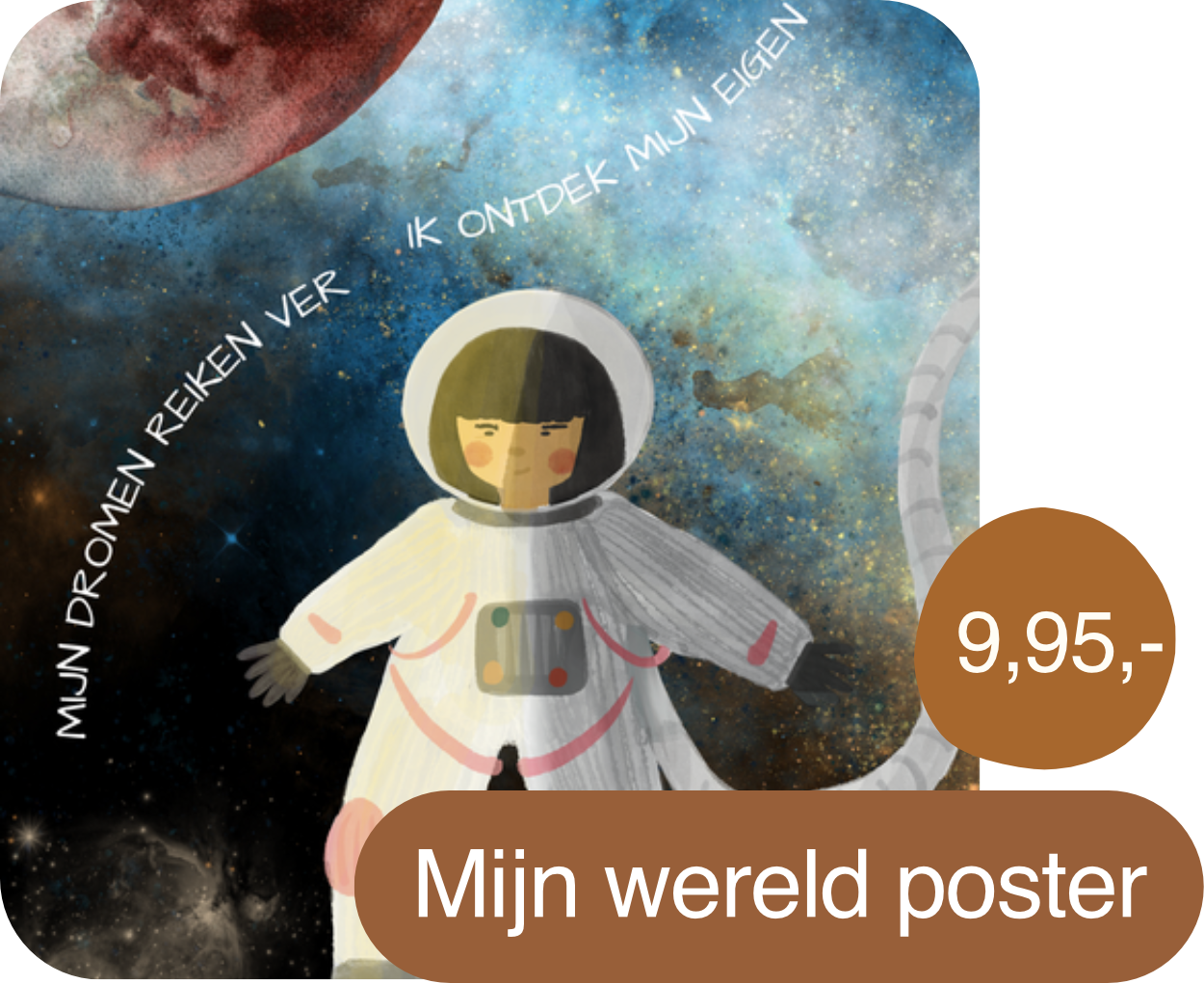 mijn wereld poster