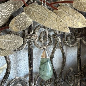 Groene rutielkwarts hanger